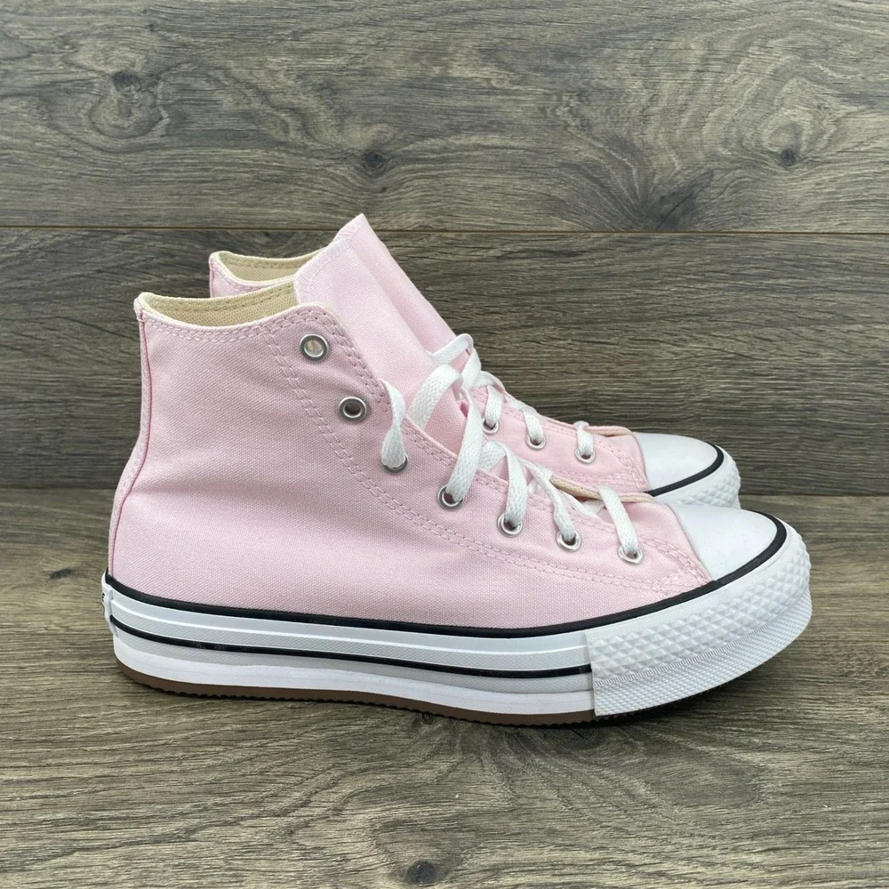 Converse Chuck Taylor All Star Platform High Top Kids 6.5 Pink Canvas A11831F